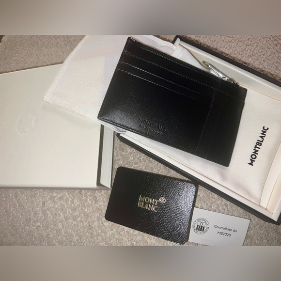 MONTBLANC MEISTERSTÜCK SELECTION GLACIER ZIPPED POCKET 8CC - Picture 10 of 10